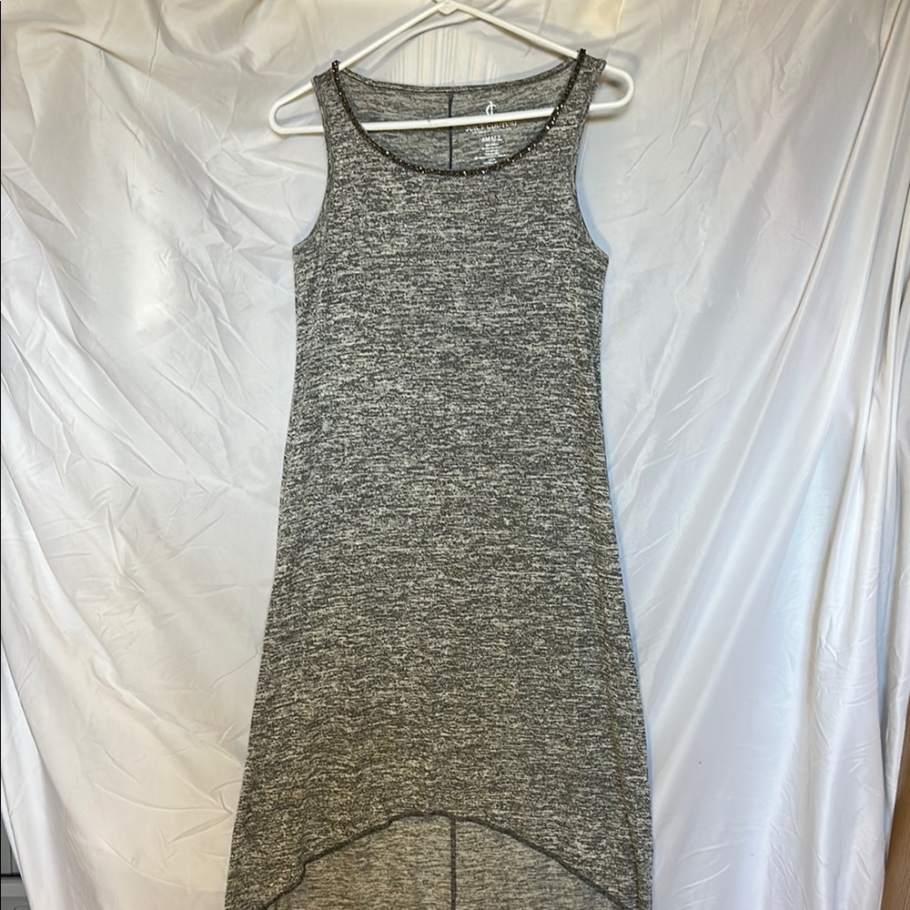 Gray Sleeveless Dress